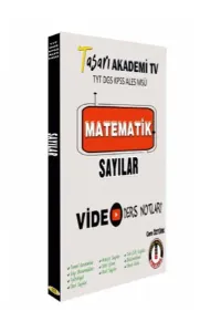 KELEPİR Tasarı Yayınları TYT DGS KPSS ALES MSÜ Matematik Sayılar Video Ders Notları