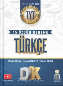 Didaktik Kalem Yayınları TYT Türkçe 15 Deneme