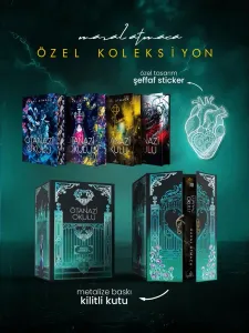 Ötanazi Okulu Serisi Yan Boyamalı Kilitli Koleksiyon Kutu (Ciltli Özel Baskı)