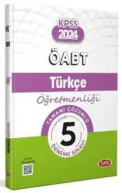 DATA ÖABT TÜRKÇE TAMAMI ÇÖZÜMLÜ 5 DENEME SINAVI 2023