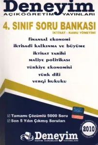 Deneyim AÖF 4. Sınıf Soru Bankası (İktisat-Kamu Yönetimi)
