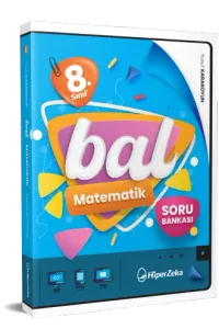 Hiper Zeka 8. Sınıf BAL Matematik Soru Bankası 2025