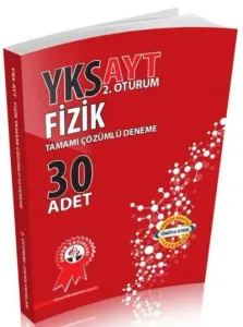 Zafer YKS AYT Fizik Tamamı Çözümlü 30'lu Deneme 2. Oturum
