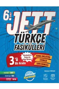ÜNLÜLER KARMASI 6.SINIF JETT TÜRKÇE FASİKÜLLER