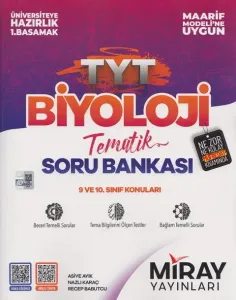 Miray TYT Biyoloji Maarif Model Tematik Soru Bankası
