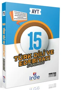 İrde Yayınları AYT 15 Türk Dili ve Edebiyatı Denemesi