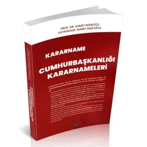 Cumhurbaşkanlığı Kararnameleri