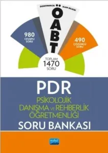 ÖABT Psikolojik Danışma ve Rehberlik Öğretmenliği - Soru Bankası