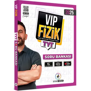 KR Akademi Yayınları VİP Fizik TYT Soru Bankası