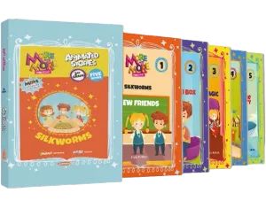 Kurmay ELT More and More English 3 Animated Stories (5 Kitap Set)