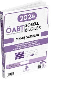 Dizgi Kitap Yayınları MEB AGS ÖABT Sosyal Bilgiler Video Çözümlü 2024 Sınavı Tek Fasikül Orijinal Çıkmış Sorular