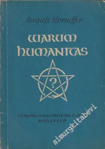 Warum Humanitas ? -        1948