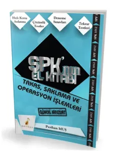 SPK'nın El Kitabı Takas, Saklama ve Operasyon İşlemleri 1012