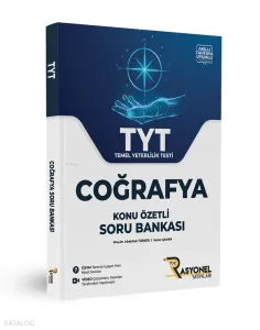 Rasyonel Yayınları TYT Coğrafya Yeni Nesil Soru Bankası (Konu Özetli)