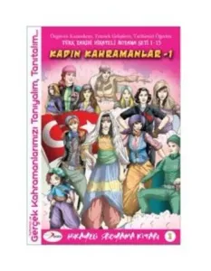 Kadın Kahramanlar 1 Boyama Kitabı