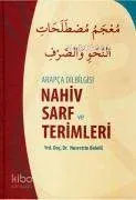Arapça Dilbilgisi Nahiv Sarf ve Terimleri