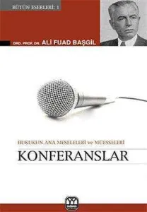 Konferanslar Hukukun Ana Meseleleri ve Müesseseleri
