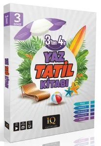 IQ Yayınları 3. Sınıf Yaz Tatil Kitabı Çözümlü