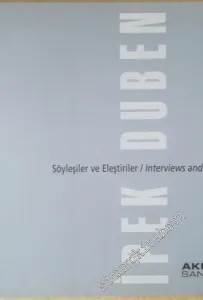 Söyleşiler ve Eleştiriler = Interviews and Reviews -