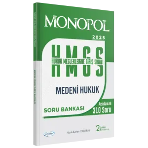 MONOPOL HMGS Medeni Hukuk Soru Bankası