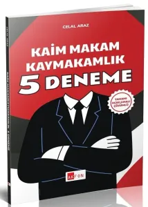 Akfon Yayınları Kaim Makam Kaymakamlık Tamamı Açıklamalı Çözümlü 5 Deneme