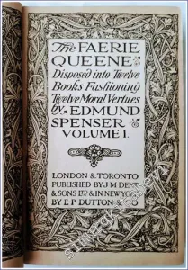 Poetry and the Drama : The Faerie queene : Disposed into Twelve Books Fashioning Twelve Moral Virtues - Volume 1  -        1917
