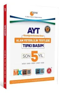A Yayınları AYT Son 5 Yıl Tıpkı Basım Seti Deneme