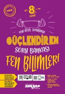 Ankara 8. Sınıf Fen Bilimleri Güçlendiren Soru Bankası