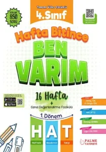 Palme Yayınları 4. Sınıf Hafta Bitince Ben Varım