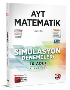 3D Yayınları AYT Matematik Simülasyon 10'lu Denemeleri
