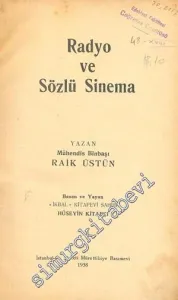 Radyo ve Sözlü Sinema -        1938