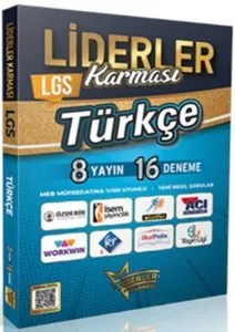 Liderler Karması 8. Sınıf LGS Türkçe 8 Yayın 16 Deneme