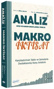 Monopol Yayınları 2026 KPSS A Grubu Analiz Makro İktisat Konu Anlatımı