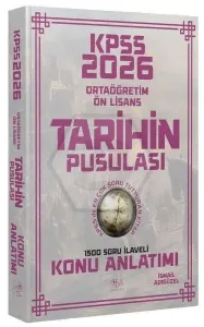 CBA Yayınları 2026 KPSS Lise Ortaöğretim Ön Lisans Tarihin Pusulası Konu Anlatımı