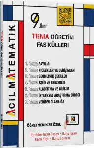 Acil Yayınları 9. Sınıf Acil Matematik Tema Öğretim Fasikülleri