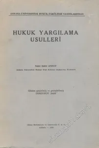 Hukuk Yargılama Usulleri -