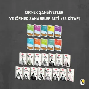 ÖRNEK ŞAHSİYETLER VE ÖRNEK SAHABELER SETİ - 25 KİTAP