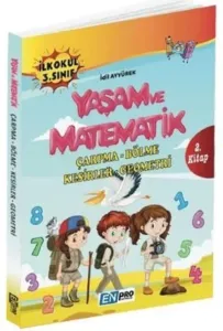 Enpro İlkokul 3. Sınıf 2. Kitap-Çarpma Bölme Kesirler Geometri-Yaşam ve Matematik-YENİ