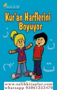 Ahmet İle Elif Kur'an Harflerini Boyuyor