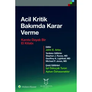 Akademisyen Acil Kritik Bakımda Karar Verme