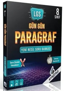 Strateji Yayınları 8. Sınıf LGS Gün Gün Paragraf Soru Bankası