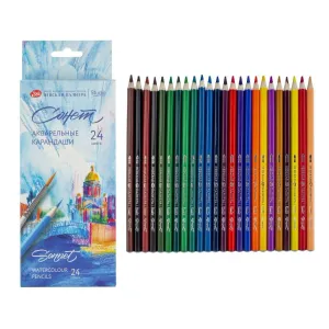 St.Petersburg Sonnet Aquarell Kalem Seti 24lü