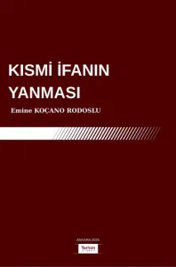 Kısmi İfanın Yanması