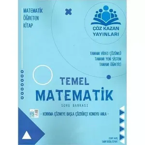 Çöz Kazan Yayınları TYT Temel Matematik Soru Bankası Çöz Kazan