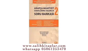 Arapça Muafiyet Sınavlarına Hazırlık Soru Bankası 2