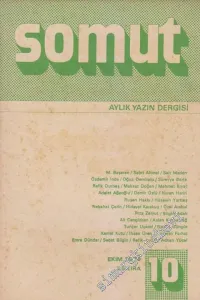 Somut Aylık Yazın Dergisi - Sayı: 10    1  Ekim