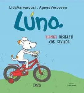 Luna Kırmızı Bisikleti Çok Seviyor