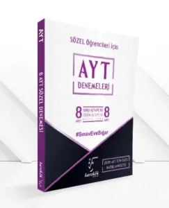 Karekök AYT Sözel Ağırlık Öğrencileri İçin 8 li Denemeleri-YENİ