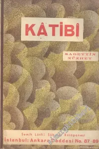 Katibi. 17. Asır Saz Şairlerinden -