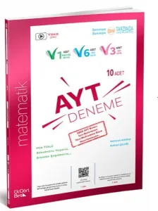 ÜçDörtBeş Yayınları 2026 AYT Matematik 10'lu Deneme